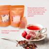 Birthday/Get Well/Mother's Day Gift Basket for Mom - Organic Teas, Cookies and More! (Organic Lavendar & Rose Tea Set with Keepsake) view 2