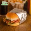 [500 Pack] 10 x 14 Inch Insulated Foil Sandwich Wrap Sheets  Silver Honeycomb Aluminum Wrap for Sandwiches, Burgers, Deli, Takeout, Restaurants, BBQ view 4