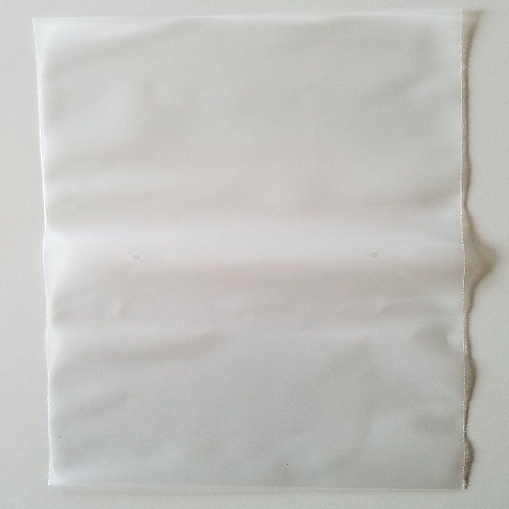 10" x 18" x 6 mil Reusable Coin Hopper Fill Bag with Venting (500/case)