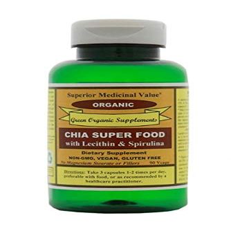 Green Organic Supplements Chia Super Food (Pack of 1)