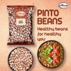 Aiva Pinto Beans 10 lbs Bulk Bag | Premium Quality Dried Beans for Cooking, Soups, Stews, and Meal Prep view 4
