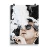 Cigar Smoker Cigar Lover JFK Gifts Enhanced Matte Paper Poster (cm) view 1
