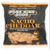 Pork King Good Nacho Cheddar Pork Rinds 7 OZ FAMILY SIZE (Chicharrones - Keto Snacks) view 1