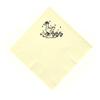 100 2-Ply Cocktail Personalized Napkins with Ducks Logo view 1