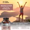 Optimal Carnivore Grass Fed Beef Liver Capsules, Freeze Dried in Convenient Pills, 180 Capsules, Desiccated Supplement view 3
