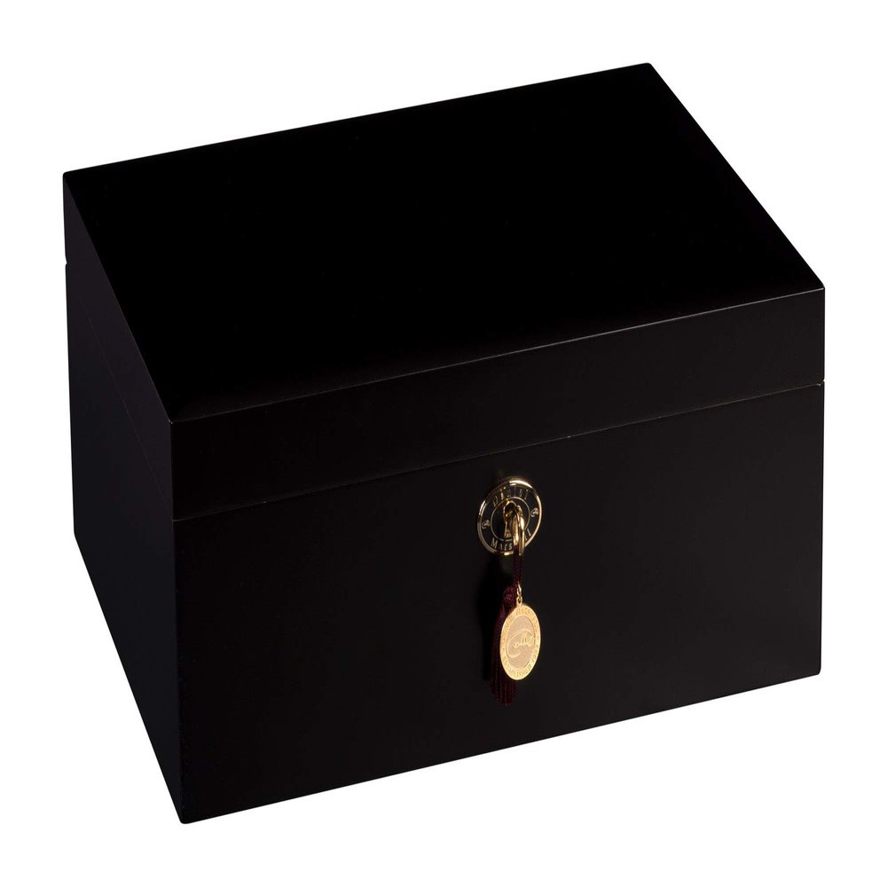 AUTOGRAPHED AMBIENTE BY DANIEL MARSHALL 125 HUMIDOR IN BLACK MATTE