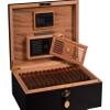 AUTOGRAPHED AMBIENTE BY DANIEL MARSHALL 125 HUMIDOR IN BLACK MATTE view 4