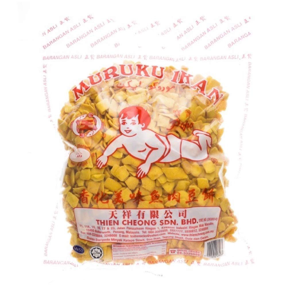 Popo Muruku Ikan 800g (Original, 1 Pack)