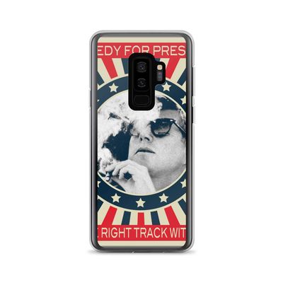 Cigar Smoker Cigar Lover JFK Gifts Black and White Photo Samsung Case