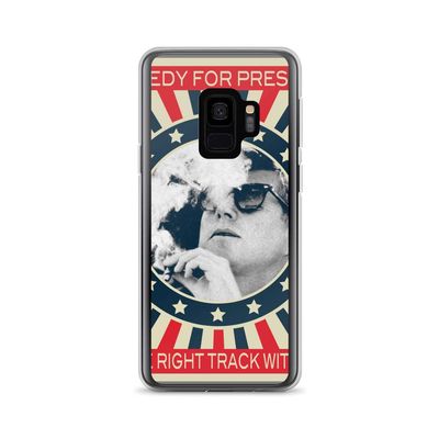 Cigar Smoker Cigar Lover JFK Gifts Black and White Photo Samsung Case