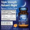 Zero Brands Nature's Night Triple Strength Quick Dissolve Melatonin 15mg with Supportive Blend | Natural Orange Flavor | 90 Count | Sugar Free, Vegan, Non-GMO, Drug Free view 3