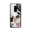 Cigar Smoker Cigar Lover JFK Gifts Black and White Photo Tees Samsung Case view 1