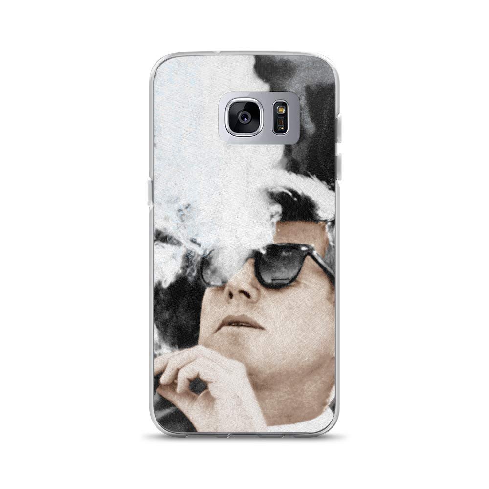 Cigar Smoker Cigar Lover JFK Gifts Black and White Photo Tees Samsung Case
