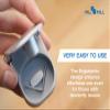 Pill Cutter Splitter with Pill Box by Pill Mill - Blade That Will Never Dull - Grip Handle Cuts Small or Large Pills with Ease - Light and Durable Tablet Divider - Perfect Medicine Slicer for Travel view 4