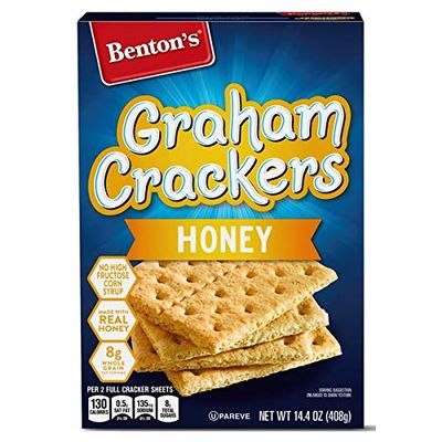 Benton's Naturally-Flavored Whole Grain Honey Graham Crackers - 1 Box (14.4 oz)