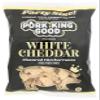 Pork King Good White Cheddar Pork Rinds 7 OZ FAMILY SIZE (Chicharrones - Snacks) view 1
