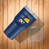 BeeTeeStore Cheese Lover Tumbler - 30oz Blue Stainless Steel Insulated Travel Coffee Cup with Lid - Funny Curd Nerd Gift for Cheesemakers, Dairy Farmers, and Cheesemongers view 2