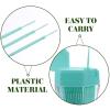 200pcs Double-Head Toothpicks Soft Plastic Oral Care Interdental Floss Cleaners toothpicks,Floss Picks,interdental Brushes,Braces flossers,Braces Brush(Light Green) view 2