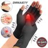 2 Pairs Arthritis Compression Gloves, for Arthritis, Rheumatoid, Osteoarthritis, Carpal Tunnel Pain, Compression Gloves for Arthritis for Women & Men, Gloves for Work, Warm Moisture Absorption view 2