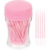 200pcs Double-Head Toothpicks Soft Plastic Oral Care Interdental Floss Cleaners Braces Brush,toothpicks(Pink) view 1