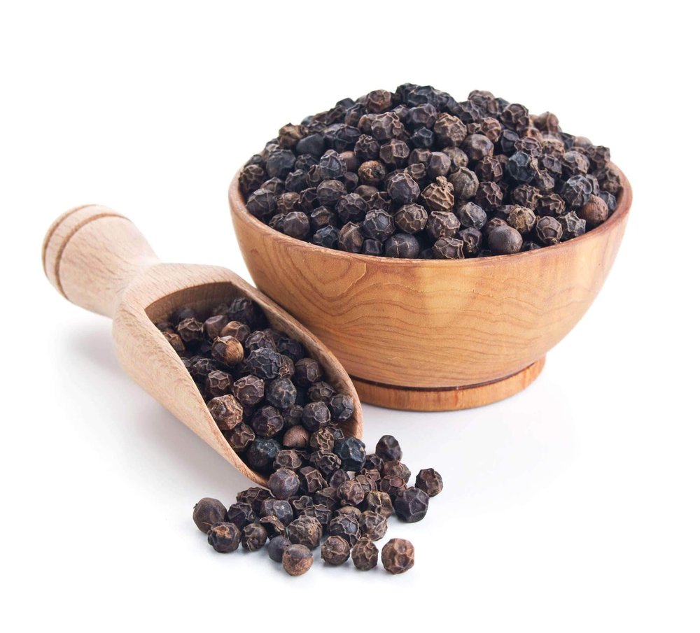 Premium Whole Black Peppercorns Tellicherry Black Pepper Grinder - Black Peppercorns for Grinder Refill - Whole black Peppercorns Bulk - NON-GMO, All Natural, Vegan, 3 Pound (3lbs.) By NY SPICE SHOP