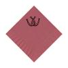 100 2-Ply Cocktail Personalized Napkins with Two Horseshoes Logo view 1