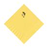100 2-Ply Cocktail Personalized Napkins with Holiday Bells Logo view 1