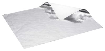 [2000 Pack] Insulated Foil Sandwich Wrap 16 x 14 inches - Plain Silver Honeycomb Aluminum Sheets for Sandwiches, Burgers, and Deli To-Go Meals, Ideal for Restaurants and Food Service