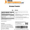 BulkSupplements.com Orange Powder - Sugar Free Electrolyte Powder - Water Flavoring Sugar Free - Orange Powder (5 Kilograms - 11 lbs) view 2