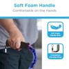 Nova Joy Designer Offset Walking Cane for Seniors - Unisex Adjustable Lightweight Aid with Foam Handle, Wrist Strap and Anti-Rattle Lock - Essential Mobility Support - Maui Flowers view 3