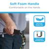 Nova Joy Designer Offset Walking Cane for Seniors - Unisex Adjustable Lightweight Aid with Foam Handle, Wrist Strap and Anti-Rattle Lock - Essential Mobility Support - Butterfly view 3