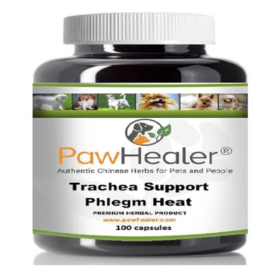 PawHealer Trachea Support Dog Cough Remedy - for Loud, Honking Cough - 100 Capsules