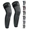 Full Leg Compression Sleeves - Protect Knee, Reduce Varicose Veins & Swelling for Men & Women - Basketball, Cycling, Football, Arthritis view 1