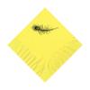 100 2-Ply Cocktail Personalized Napkins with Peacock Feather Logo view 1