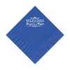 100 2-Ply Cocktail Personalized Napkins with "Once in a While" Logo view 1