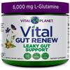 Vital Planet - Vital Gut Renew Powder Supplement for Leaky Gut Repair with L-Glutamine, Marshmallow and Ginger Root, DGL Licorice Root and Organic Aloe Vera, L Glutamine 6000mg 6.88 oz view 1