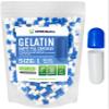 XPRS Nutra Size 1 Empty Capsules - 500 Count Empty Gelatin Capsules - Pill DIY Capsule Filling - Pure Bovine Pill Gel Caps for Do-It-Yourself Supplements (Blue/White) view 1