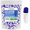 XPRS Nutra Size 3 Empty Capsules - 500 Count Empty Gelatin Capsules - Pills DIY Capsule Filling - Pure Bovine Pill Gel Caps for Do-It-Yourself Supplements (Purple/White)
