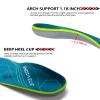 STSVZORR Orthopedic Insoles Plantar Fasciitis Arch Support Flat Feet Heel Spurs and Foot Pain Running Shock Absorption Insert MEN (6-6 1/2) | WOMEN (8-8 1/2) view 3