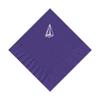 100 2-Ply Cocktail Personalized Napkins with Small Sailboat Logo view 1