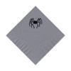 100 2-Ply Cocktail Personalized Napkins with Spider Logo view 1