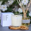 APOTHIA - IF Candle | Modern White Floral & Citrus | Naturally Derived Soy Wax Blend | Cruelty-Free Candle | Up to 60 Hour Long Burn Time | 9 oz view 3