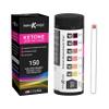 150 Ketone Urine Test Strips, App & Keto Guide eBook Included, Extra-Long for Easy Sampling, Urinalysis Test for Ketosis on Ketogenic and Low-Carb Diets view 1