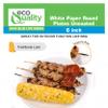 EcoQuality [600 Pack White Disposable Paper Plates 6 Inch Perfect for Parties, BBQ, Catering, Office, Event's, Pizza, Restaurants, Recyclable, Compostable and Microwave Safe view 4