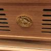 Autographed Daniel Marshall 125 Cigar Humidor Burl with Lift out tray installed view 4