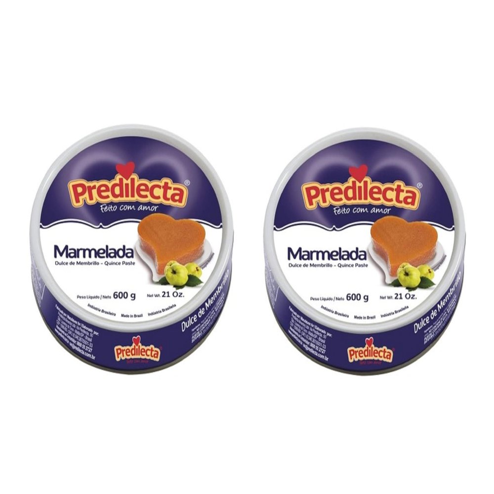 Predilecta - Quince Paste - 21.16 Oz (PACK OF 02) | Marmelada - 600g
