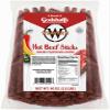Weavers Hot Beef Sticks (80 hot & spicy 7 beef sticks per 40oz bag) view 1