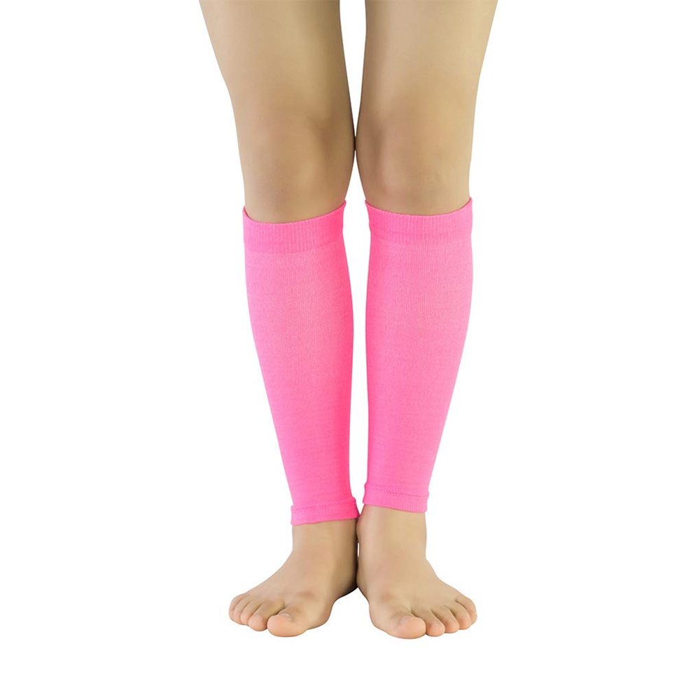 AUXDIQ 1 Pair Sports Calf Support Calf Compression Sleeves for Men & Women Pink Size M