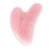AOVIOANDY Gua Sha Massage Tool Rose Quartz Jade GuaSha Facial Tool, Gua-Sha Stone for Neck Body SPA Acupressure Scraping Massage Trigger Point Treatment view 1