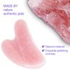 AOVIOANDY Gua Sha Massage Tool Rose Quartz Jade GuaSha Facial Tool, Gua-Sha Stone for Neck Body SPA Acupressure Scraping Massage Trigger Point Treatment view 4